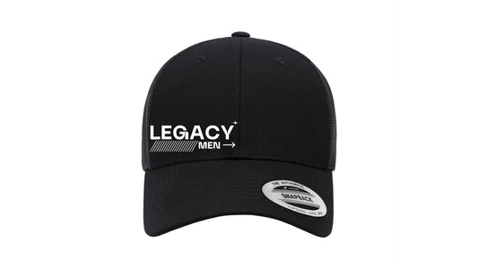 Legacy Men's Hat - Black Arrow Left