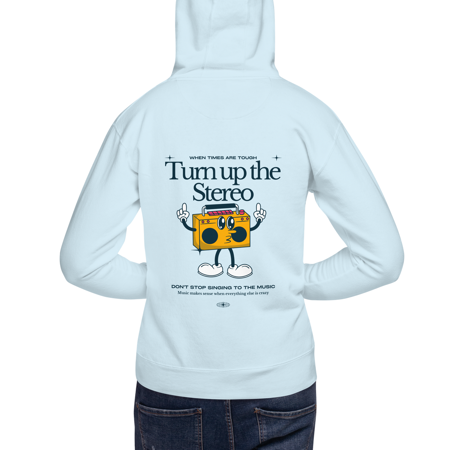 Turn up the Music - Sweatshirt